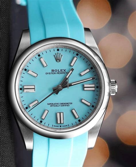 tiffany blue rolex 41mm|Rolex celebration 41mm.